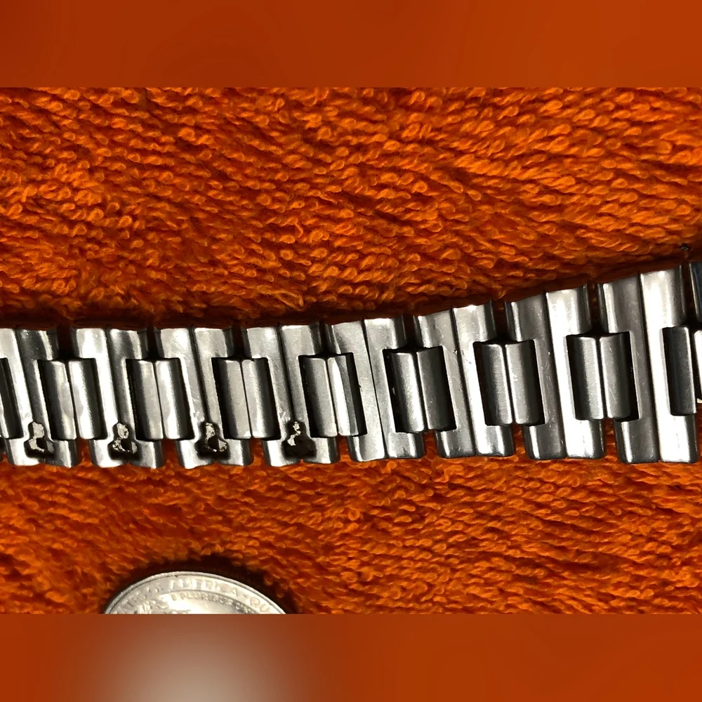 Rare Seiko VINTAGE MEN'S SEIKO WATCH, 17JEWEL 7009 8070 Blue dial day date - Picture 8 of 13